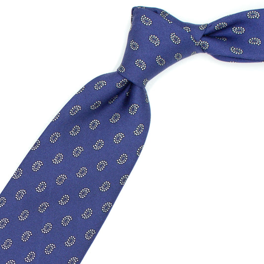 Light blue paisley tie