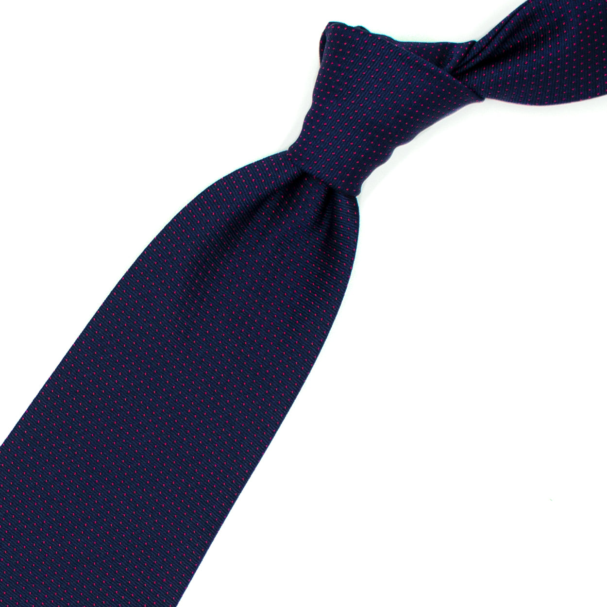 Blue tie with red stilettos