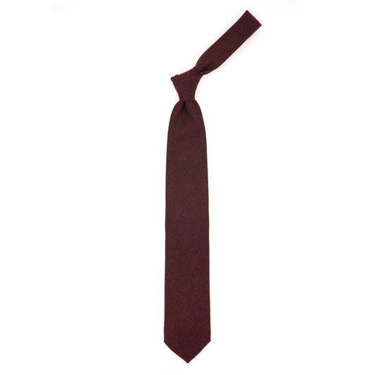 Burgundy tie